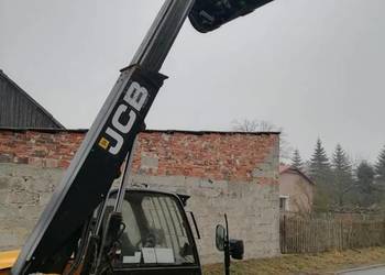 JCB 520-20 ładowarka teleskopowa, widły, łyżkokrokodyl, klima, umowa kupna