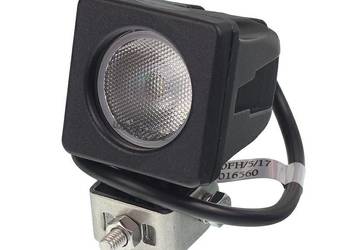 LAMPA ROBOCZA LEDOWA PROSTOKĄTNA,  1 LED SZKŁO MATOWE 9-36V, 1X10W, 50
