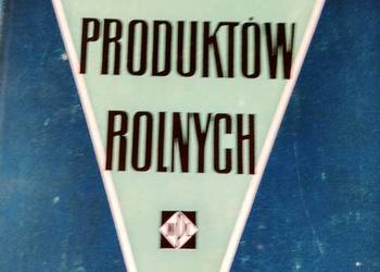 Towaroznawstwo produktów rolnych książki antykwariat Warszaw