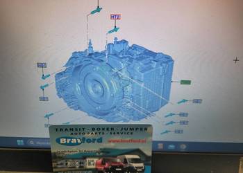 Skrzynia biegów Ford LX6P7000TC 2433426 KG9P7000YB BRATFORD RADOM