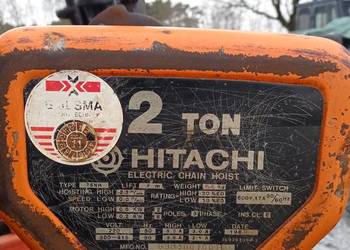 Wciągarka 2 tony Hitachi Wyprzedaż