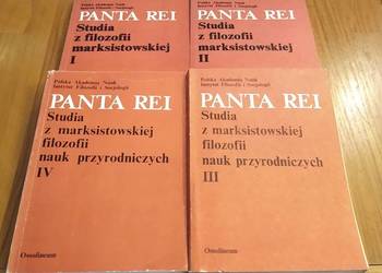 Panta Rei 1-4  studia z filozofii marksistowskiej Stanisław Butryn