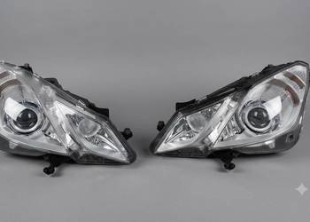 Mercedes W207 E Coupe Lampy Przód Xenon Oryginał EU Lewa + Prawa