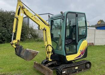 Minikoparka Yanmar Sv17 Ex 4 Łyzki Skarpówka Hydrauliczna Bdb Stan