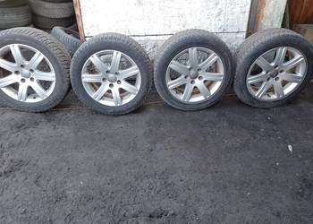 Komp Felg Aluminiowych Vw-Audi 5x112 R16+Opony Zimowe 205/55.