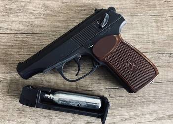 Pistolet wiatrówka CO2 Makarov Baikal MP-654k