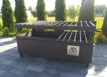 Grill Węglowy Obrotowy 20 bagnetow fi8