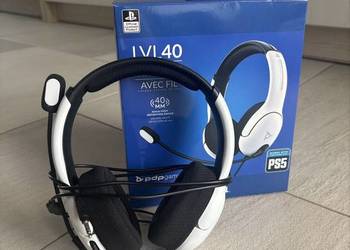 Słuchawki gamingowe PDP LVL40 PS5 / PS4 / PC + Pudełko