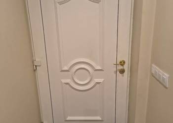 Drzwi zewnętrzne Białe PCV 210x110