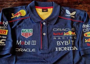 Super NOWA koszulka męska damska Red Bull loga wyszywane r L XL 2XL Wrocław