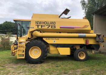 Kombajn New Holland TF78 Elektra Plus + Header 7.3 Metra - Stan Dobr