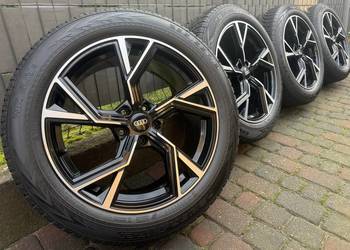 Zimowe 19 cali Audi q5 sq5 s-line felgi koła komplet 5x112 quattro