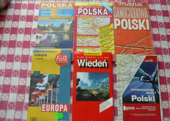 Mapy samochodowe Polska-Europa-Wiedeń