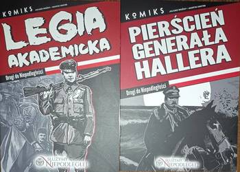 komiksy wojskowe Legia akademicka Pierścień generała Hallera, nowe