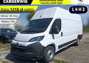 Opel Movano Opel Movano Furgon 140KM L4H3 -- 17m3 RP 2026 KAMERA