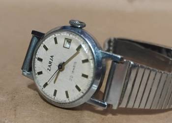 Zegarek Damski Zaria 22 JEWELS dobry stan