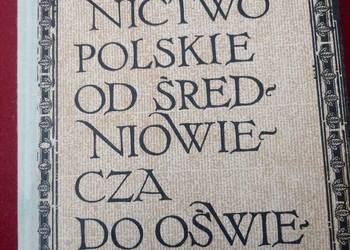 Piśmiennictwo polskie.Od Średniowiecz do Oświecenia-Praca zb