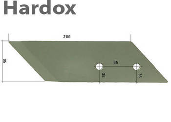 Dłuto 100hektarów HARDOX 30340005/L części do pługa STEENO