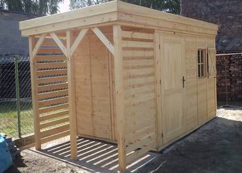 DOMEK DOMECZEK ZEBRA OGRODOWY 4x3 DACH 1-SPADOWY PRODUCENT