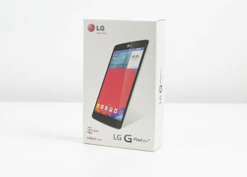 Pudełko od  tableta LG G-PAD