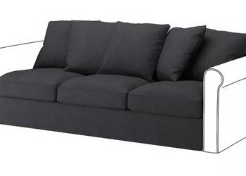 IKEA GRoNLID 605.011.22 pokrycie sofy sekcji 3-osobowej SPORDA ciemnoszary