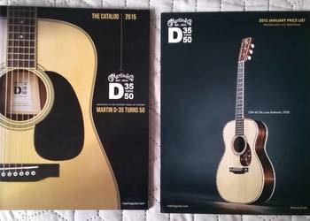 Martin 2015 guitar catalog + Price List - katalog gitar
