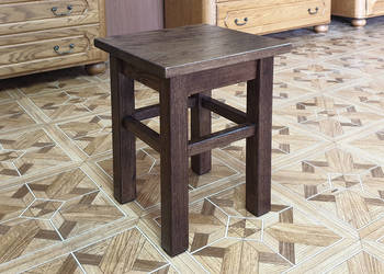 Taboret dębowy - kolor do wyboru