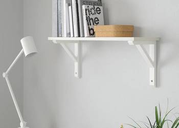3 x półka IKEA Burnhult / Sandhult biała