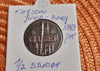 moneta Ksiestwa Julich-Berg z 1783r