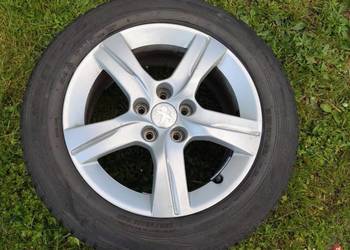 Felgi aluminiowe na oponach zimowych Peugeot 508