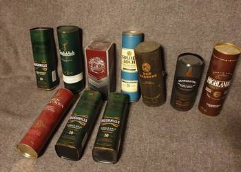 Opakowanie, tuba, pudełko na whisky, whiskey