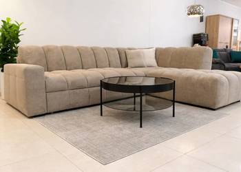 Belluno narożnik do nowoczesnych wnętrz z funkcją spania Meble Pyka