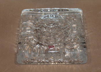 Prostokątna popielniczka Orrefors  nr 987