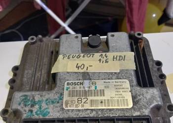 Komputer Peugeot 1.4 i 1.6 HDI 0281010707