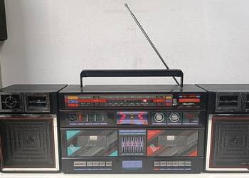 HBATEC GE-389D Przenośny radioodtwarzacz kasetowy