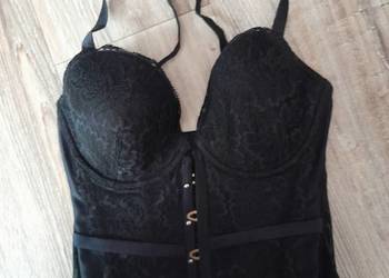 Gorset czarny 34DD/75DD