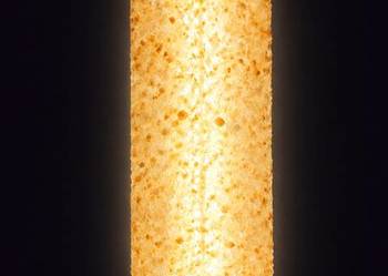 Kinkiet solny GIĘTY 90x30cm | Sól himalajska | Podświetlenie LED