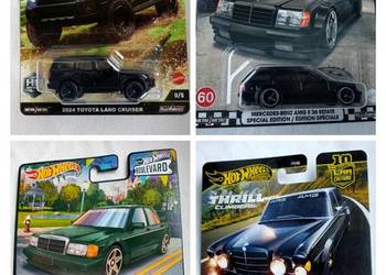 Hot Wheels Premium Chase 0/5 Toyota land Cruiser,+ wiele innych HW
