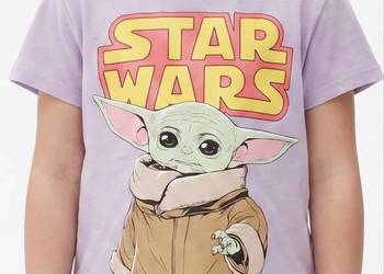 T-shirt dziecięcy H&M Star Wars Grogu (Baby Yoda)
