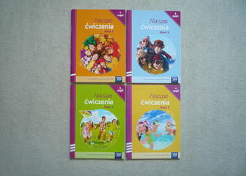 Nasze ćwiczenia kl.3 cz.1, 2, 3, 4 J. polski ćwiczenia kl. 3