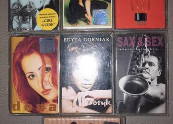 Zestaw kaset magnetofonowych – polska muzyka (lata 90.)