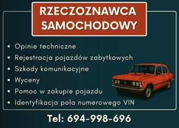 Rzeczoznawca Samochodowy / Wyceny / Zabytki, Żółte tablice / Opinie
