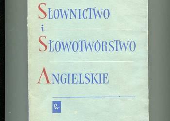Słownictwo i słowotwórstwo angielskie