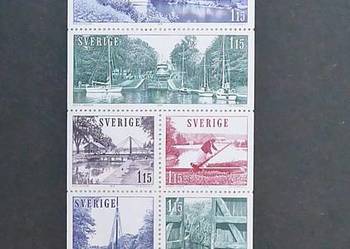 Znaczki Szwecja - karnet 100 - 1979 grawer Cz. Słania