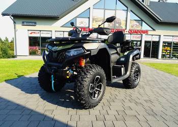 NOWOŚĆ!! QUAD CF MOTO 625 EPS CFORCE  ROZŁĄCZANY TYLNY DYFER ZIELONY  ALUSY