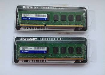 ADATA DDR3, 8GB,(4GB+4GB), 1333MHz, PC3 10600 DIMM, używana sprawna, SU3U13