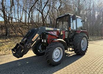 Belarus 820 z Ładowaczem Stoll z Niemiec