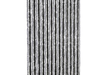 Zasłona przeciwko owadom szaro-czarna 118x220 cm szenilowa WM-4004881