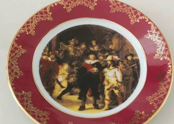 Talerz kolekcjonerski Rembrant porcelanowy vintage