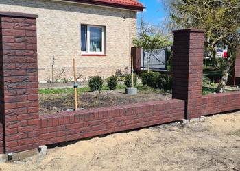 ala klinkier, imitacja klinkieru, ogrodzenie, ogrodzenia